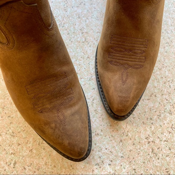 Durango Rustic Brown Leather Western Cowboy Boots - Picture 10 of 12